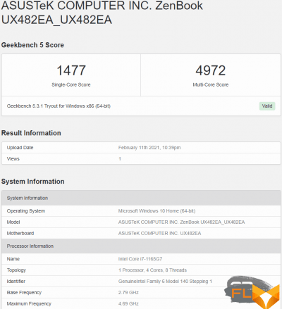  Geekbench 5 (Balanced) 