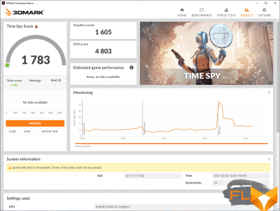  3DMark Time Spy (Balanced) 